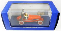 Tintin - Editions Atlas - N° 02 Mint in box red race car  from The Pharao\\\'s cigars