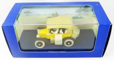 Tintin - Editions Atlas - N� 03 La Ford T Tintin au Congo neuve en boite