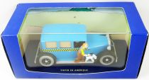 Tintin - Editions Atlas - N° 04 Le Taxi bleu de Tintin en Amérique neuf en boite