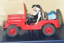Tintin - Editions Atlas - N° 07 Mint in box red Jeep Willys from Land of black gold