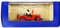 Tintin - Editions Atlas - N° 07 Mint in box red Jeep Willys from Land of black gold