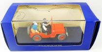 Tintin - Editions Atlas - N° 07 Mint in box red Jeep Willys from Land of black gold