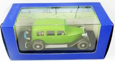 Tintin - Editions Atlas - N� 09 Mint in box green Mitsuhirato\'s limousine from The blue lotus