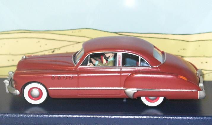 2012 Collectible car Tintin The Red American Buick Nº05 29505 