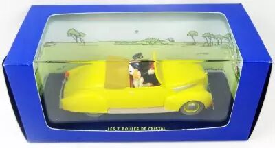Tintin - Editions Atlas - N� 12 Le cabriolet du capitaine Haddock les 7 boules de cristal neuf en boite