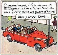 Tintin - Editions Atlas - N° 15 Mint in box New-Delhi Cab from Tintin inTibet