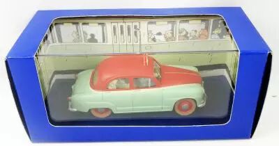 Tintin - Editions Atlas - N� 21 Le taxi Simca Aronde L\'affaire Tournesol neuf en boite