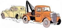 Tintin - Editions Atlas - N° 24 Mint in box Tow Truck from The crab with the golden claws