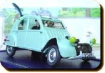 Tintin - Editions Atlas - N° 33 Mint in box accidented Citroen 2CV6 from The Castafiore emerald