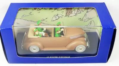 Tintin - Editions Atlas - N� 34 La Ford V8 d�capotable Le sceptre d\'Ottokar neuve en boite