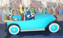 Tintin - Editions Atlas - N° 39 Mint in box Chicago\'s celebration car from Tintin in America