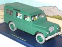 Tintin - Editions Atlas - N° 43 Mint in box General Tapioca\\\'s Land Rover from Tintin and the Picaros