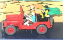 Tintin - Editions Atlas - N° 44 Mint in box red Jeep from Land of black gold cover