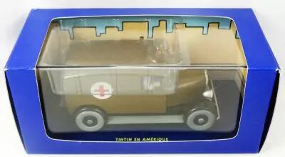 Tintin - Editions Atlas - N� 51 Mint in box Chicago ambulance from Tintin in America