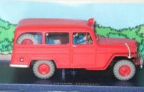 Tintin - Editions Atlas - N° 57 Mint in box Firemen Jeep from The Calculus affair