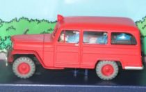 Tintin - Editions Atlas - N° 57 Mint in box Firemen Jeep from The Calculus affair