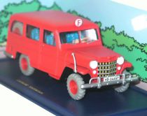 Tintin - Editions Atlas - N° 57 Mint in box Firemen Jeep from The Calculus affair