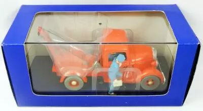 Tintin - Editions Atlas - N� 59 La depanneuse Simoun de Tintin au pays de l\' or noir neuve en boite