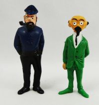 Tintin - Esso Belvision - Complete set of 13 \ The Lake of Sharks\  figures 