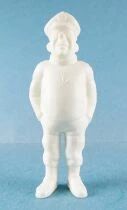 Tintin - Figurine Monochrome Esso Belgique - Lieutenant de Rastapopoulos (Blanc)