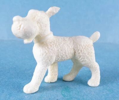 Tintin - Figurine Monochrome Esso Belgique - Milou grand mod�le (Blanc)