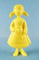 Tintin - Figurine Monochrome Esso Belgique - Nouchka (Jaune)
