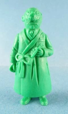 Tintin - Figurine Monochrome Esso Belgique - Rastapopoulos (Vert)