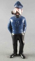 Tintin - Figurine plastique Esso France Belvision - Haddock (avec pipe)