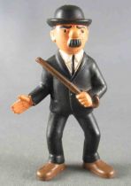 Tintin - Figurine Plastique Heimo - Dupond canne main gauche