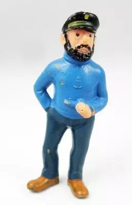Figurine Tintin Heimo - Professeur Tournesol, Plastique, édition Lombard