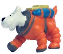 Tintin - Figurine pvc LU (1993) - On a marché sur la lune Milou