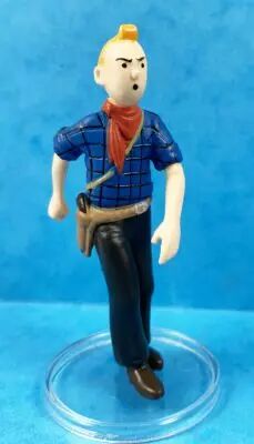 Tintin - Figurine PVC Moulinsart - Tintin en Am�rique