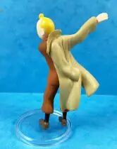 Tintin - Figurine PVC Moulinsart - Tintin enfilant son imperm&eacute;able