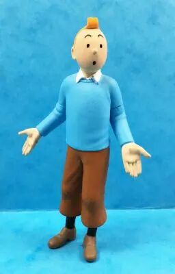 Tintin - Figurine PVC Moulinsart - Tintin �tonn�