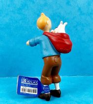 Tintin - Figurine PVC Moulinsart (Atlas) - Tintin portant Milou sur son dos