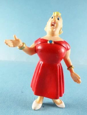 Tintin - Figurine PVC Plastoy - Castafiore (robe rouge)
