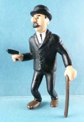 Tintin - Figurine pvc Plastoy - Dupont au r�volver