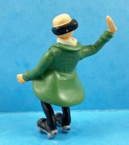 Tintin - Figurine PVC Plastoy - Tournesol en patins