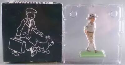 Tintin - Figurine Silhouette M�tal Les Archives Moulinsart Atlas R�f 2151 216 - Tintin Les Cigares du Pharaon