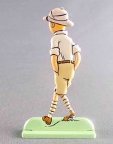 Tintin - Figurine Silhouette Métal Les Archives Moulinsart Atlas Réf 2151 216 - Tintin Les Cigares du Pharaon