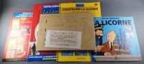 Tintin - Hachette - The Unicorn Naval Ship Wooden Model Kit 1:72 Parts #1 Mint in Box