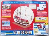 Tintin - Hachette - The Unicorn Naval Ship Wooden Model Kit 1:72 Parts #1 Mint in Box