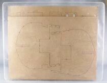 Tintin - Hachette - The Unicorn Naval Ship Wooden Model Kit 1:72 Parts #2 Mint in Box