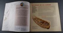Tintin - Hachette - The Unicorn Naval Ship Wooden Model Kit 1:72 Parts #2 Mint in Box