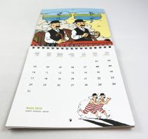 Tintin - Hergé-Moulinsart 2014 - Calendar 2015