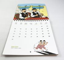 Tintin - Hergé-Moulinsart 2014 - Calendrier 2015