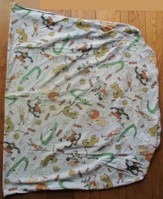 Tintin - Herg�-Tintin Licensing - Drap Housse pour Lit 90cm - Tintin au Congo