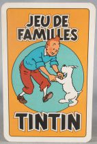 Tintin - Jeu de cartes de familles Carta Mundi 1993- Complet sans boite