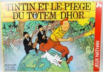 Tintin - Jeu de société \ Tintin et le Piège du Totem Dhor\  - Jeux Nathan 1992