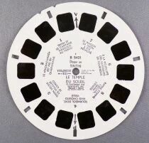 Tintin - Le Temple du Soleil - 3 Disques View-Master 3D sans Pochette R&eacute;f. B 542 -F